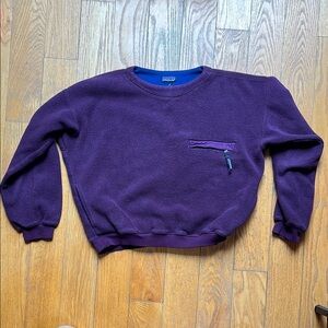 Patagonia Purple Crew Neck Sweater